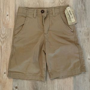 Boys khaki shorts